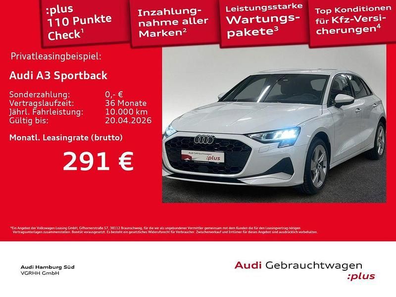 Gebraucht Audi A3 Advanced Plus 150 PS (110 kW) 2025 Weiß Limousine