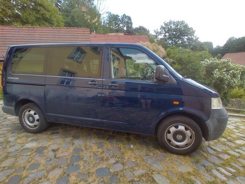 Blau Gebraucht 2007 VW T5 Startline Van | 8.800 € (Guter Preis) - Bild 1/4