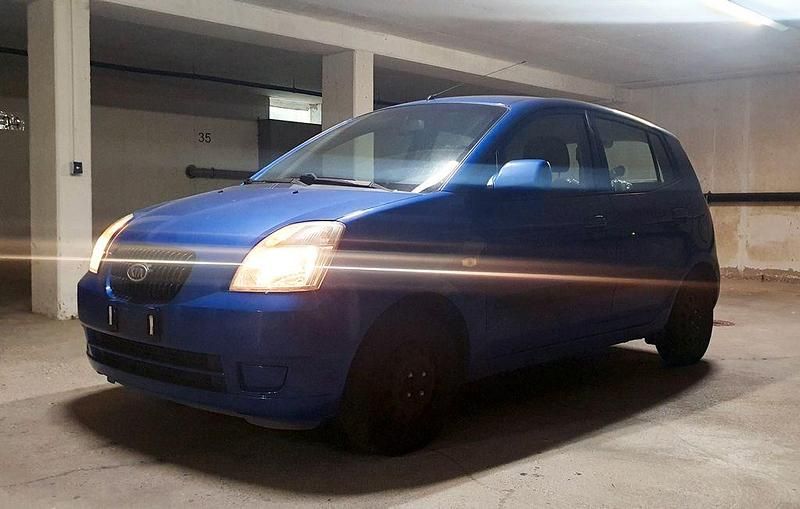 Gebraucht Kia Picanto LX 65 PS (47 kW) 2005 Blau Kleinwagen