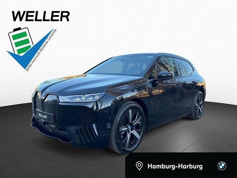 Black sapphire (schwarz) Gebraucht 2023 BMW iX Comfort Edition SUV | 44.450 € (Guter Preis) - Bild 1/4