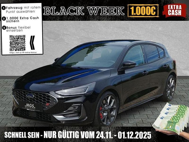 Agate black metallic Neu 2025 Ford Focus ST Limousine | 39.990 € (Fairer Preis) - Bild 1/4