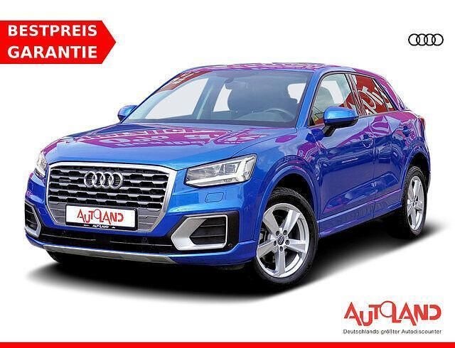 Arablau kristalleffekt (metallic) Gebraucht 2019 Audi Q2 Sport SUV | 26.950 € (Fairer Preis) - Bild 1/4