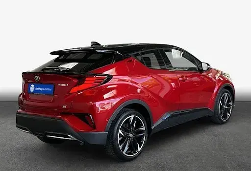 Gebraucht Toyota C-HR Basis 184 PS (135 kW) 2022 Karminarot metallic / dach schwarz SUV