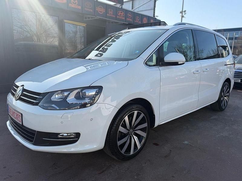 Gebraucht VW Sharan Highline 220 PS (161 kW) 2018 Weiß Van / Kleinbus
