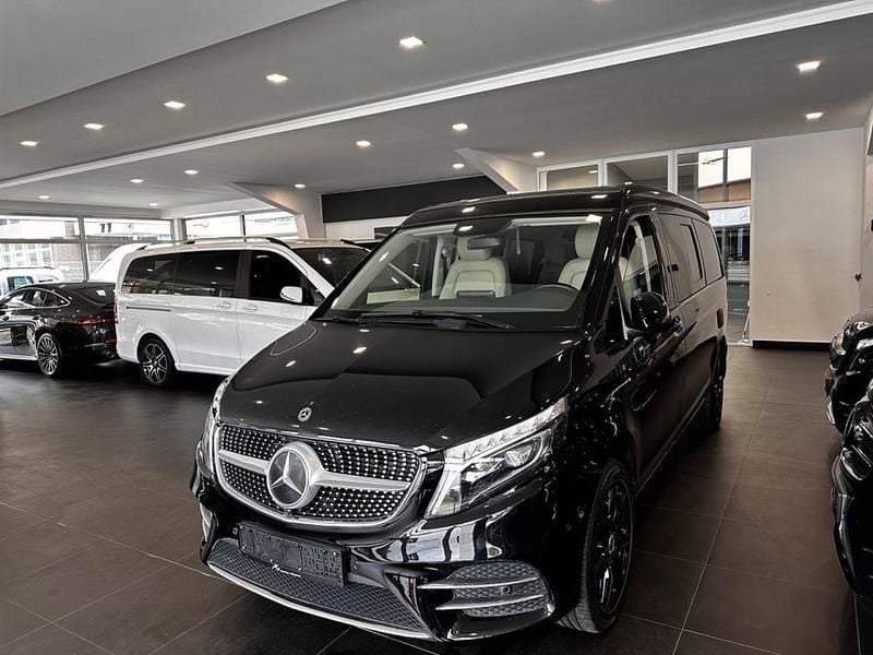 Obsidianschwarz metallic Gebraucht 2019 Mercedes V300 Marco Polo Van / Kleinbus | 48.700 € (Etwas zu teuer) - Bild 1/4