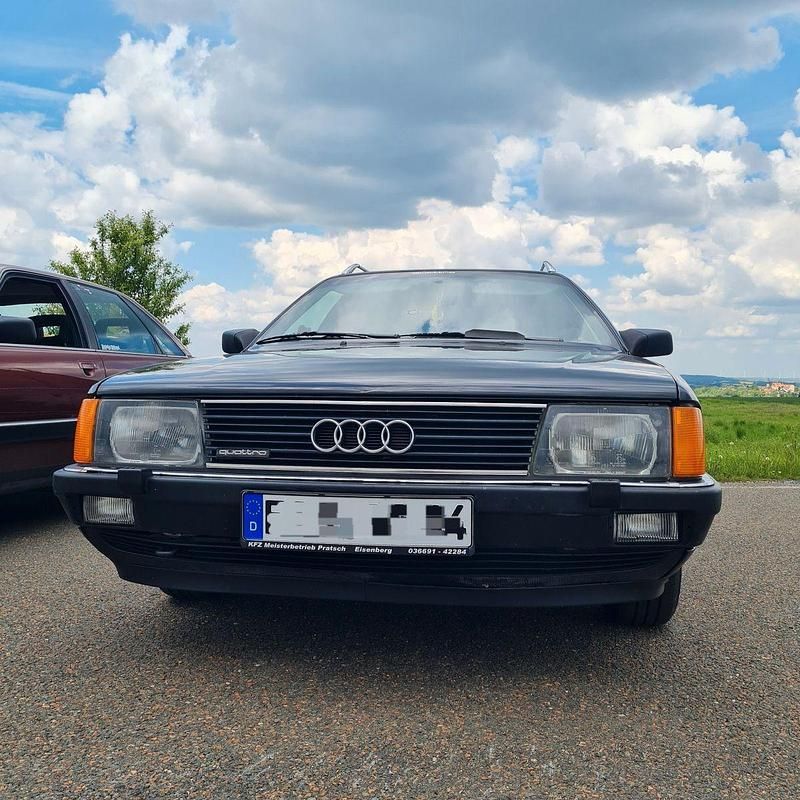 Gebraucht Audi 100 133 PS (97 kW) 1990 Schwarz Kombi