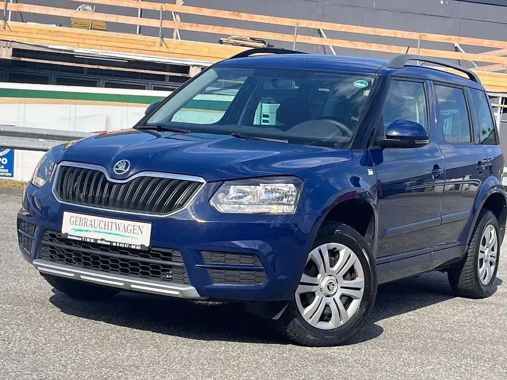 Gebraucht Skoda Yeti Active 105 PS (77 kW) 2015 Blau SUV