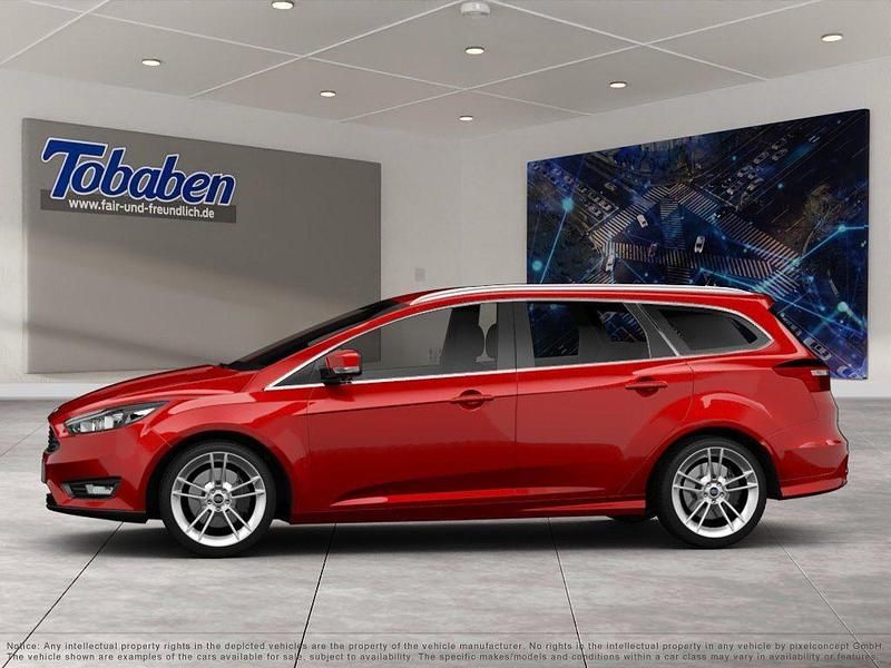 Gebraucht Ford Focus Cool & Connect 150 PS (110 kW) 2018 Rot Kombi
