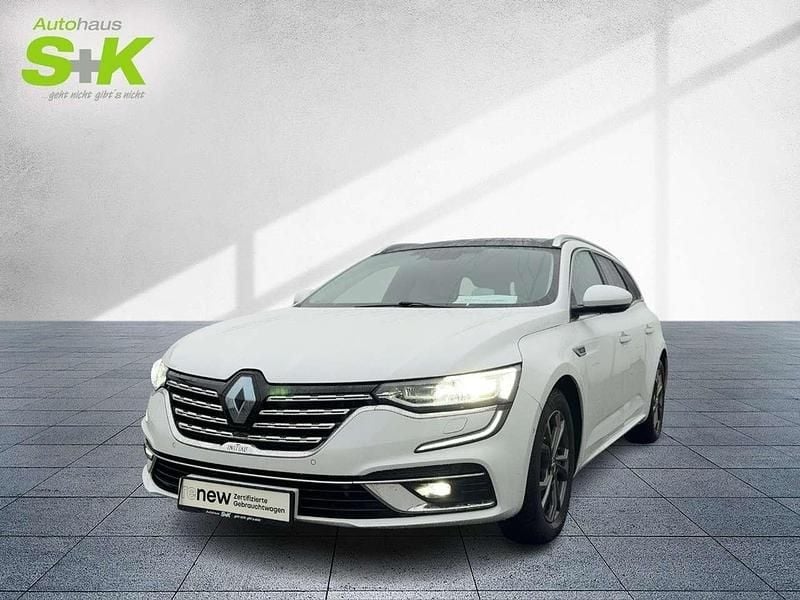 Perlmuttweiß (weiß) Gebraucht 2022 Renault Talisman GrandTour Initiale Paris Kombi | 28.908 € (Fairer Preis) - Bild 1/4