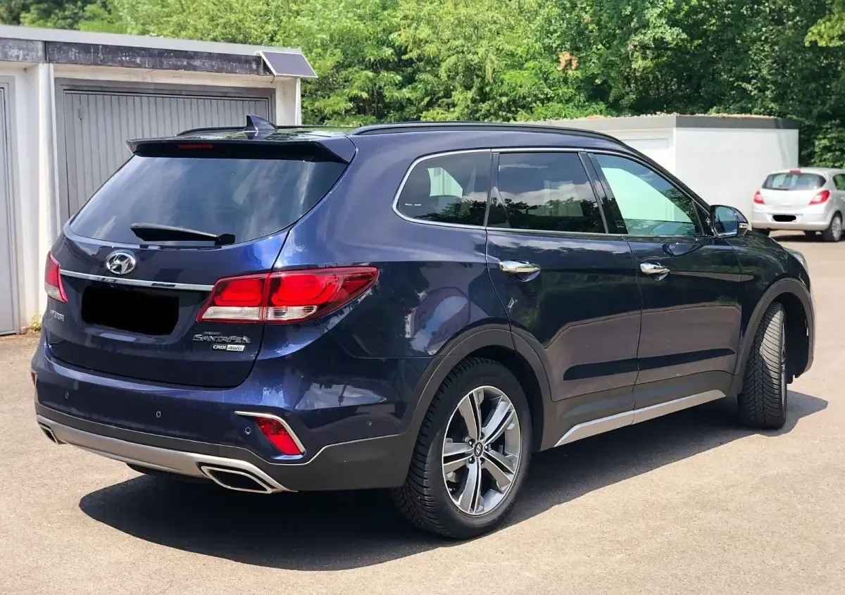 Gebraucht Hyundai Grand Santa Fe Premium 200 PS (147 kW) 2018 Blau SUV