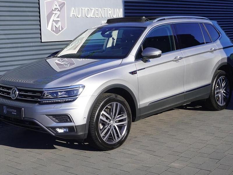 Gebraucht VW Tiguan Allspace Highline 239 PS (175 kW) 2019 Pyrit silber metallic SUV