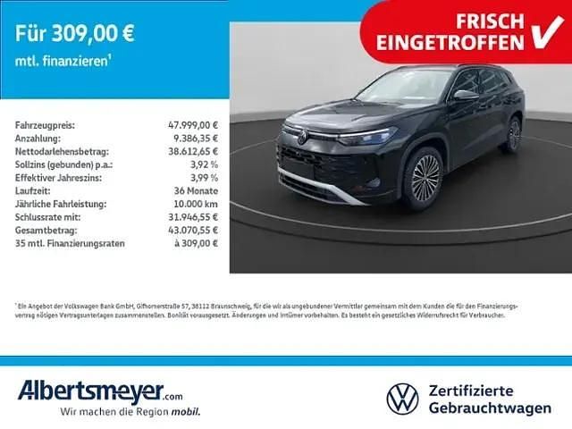 Schwarz Gebraucht 2025 VW Tayron Life SUV | 46.858 € (Guter Preis) - Bild 1/4