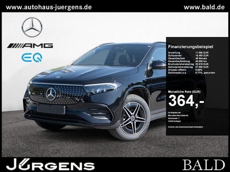 Gebraucht Mercedes EQA300 AMG 167 kW (228 PS) 2024 Schwarz kosmosschwarz metallic SUV