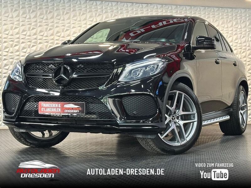 Schwarz Gebraucht 2017 Mercedes GLE400 AMG Coupé | 38.999 € (Superpreis) - Bild 1/4