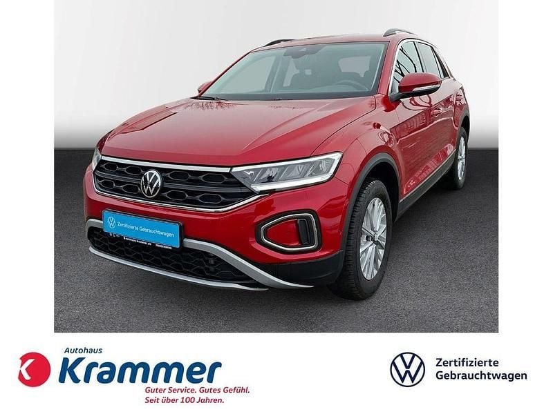 Rot Gebraucht 2024 VW T-Roc Life SUV | 26.680 € (Guter Preis) - Bild 1/4