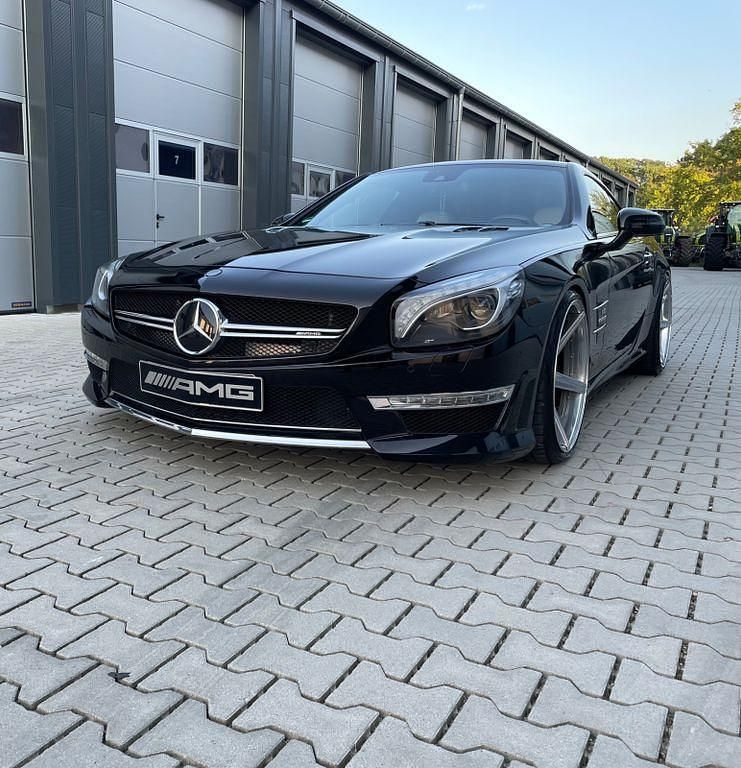 Schwarz Gebraucht 2012 Mercedes SL500 Cabrio | 47.000 € (Fairer Preis) - Bild 1/4