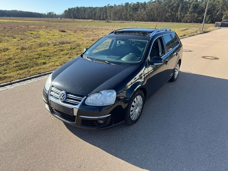 Schwarz Gebraucht 2009 VW Golf VI Sportline Kombi | 2.290 € (Superpreis) - Bild 1/4