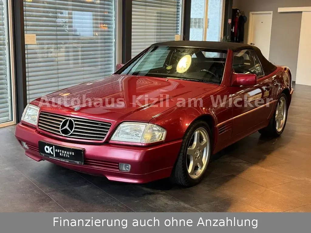 Gebraucht Mercedes SL280 193 PS (141 kW) 1994 Rot Cabrio