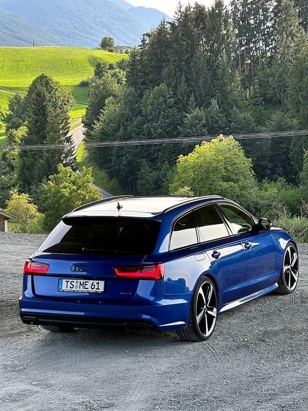 Blau Gebraucht 2018 Audi A6 Ambiente Kombi | 21.900 € (Fairer Preis) - Bild 1/4