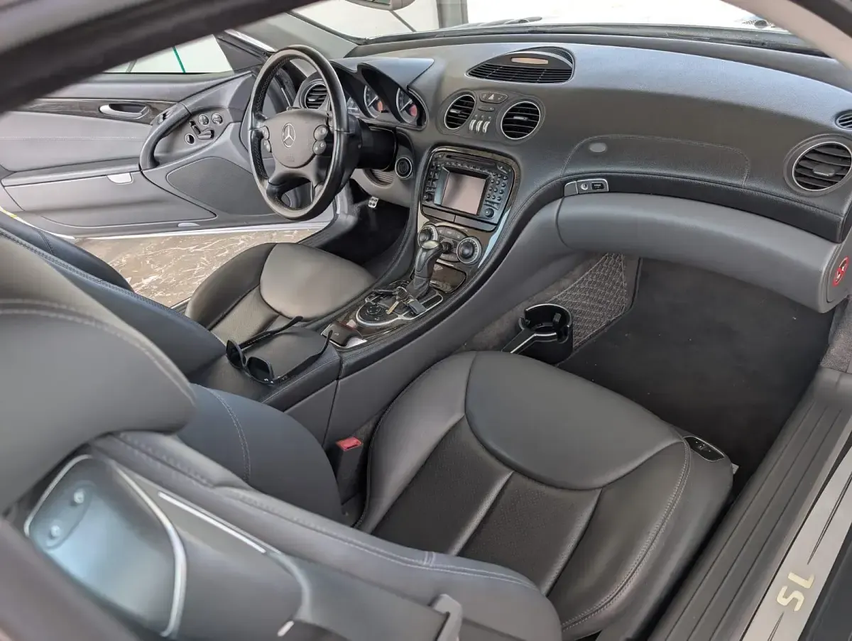 Gebraucht Mercedes SL350 245 PS (180 kW) 2002 Silber Cabrio