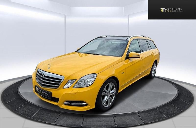 Gelb Gebraucht 2011 Mercedes E350 Kombi | 7.490 € (Superpreis) - Bild 1/4