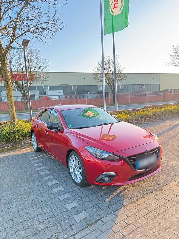 Gebraucht Mazda 3 150 PS (110 kW) 2015 Rot Kombi
