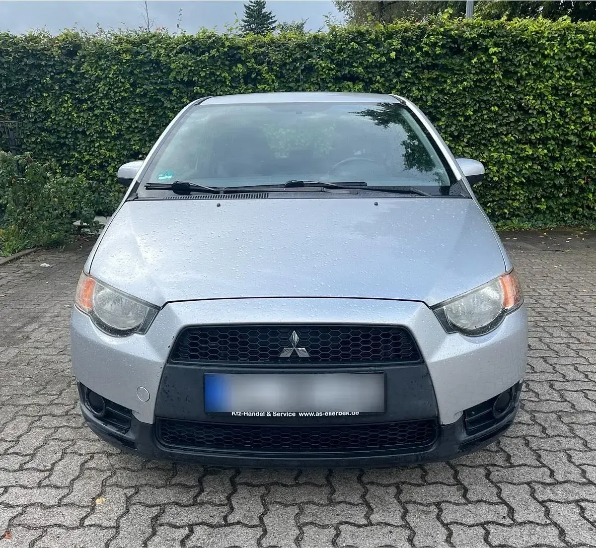 Gebraucht Mitsubishi Colt 95 PS (69 kW) 2010 Silber Kleinwagen