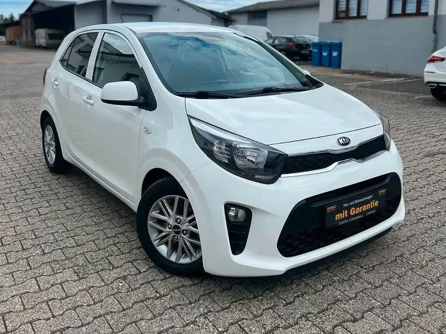 Gebraucht Kia Picanto DREAM-TEAM Edition 84 PS (61 kW) 2021 Weiß Kleinwagen