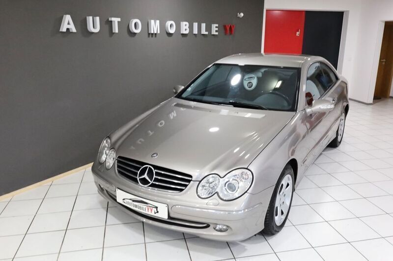 Silber Gebraucht 2004 Mercedes CLK270 Avantgarde Coupé | 7.990 € (Fairer Preis) - Bild 1/4
