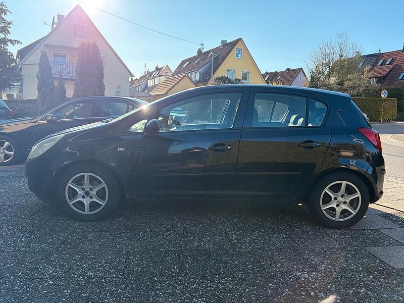 Gebraucht Opel Corsa 80 PS (58 kW) 2007 Schwarz Kleinwagen