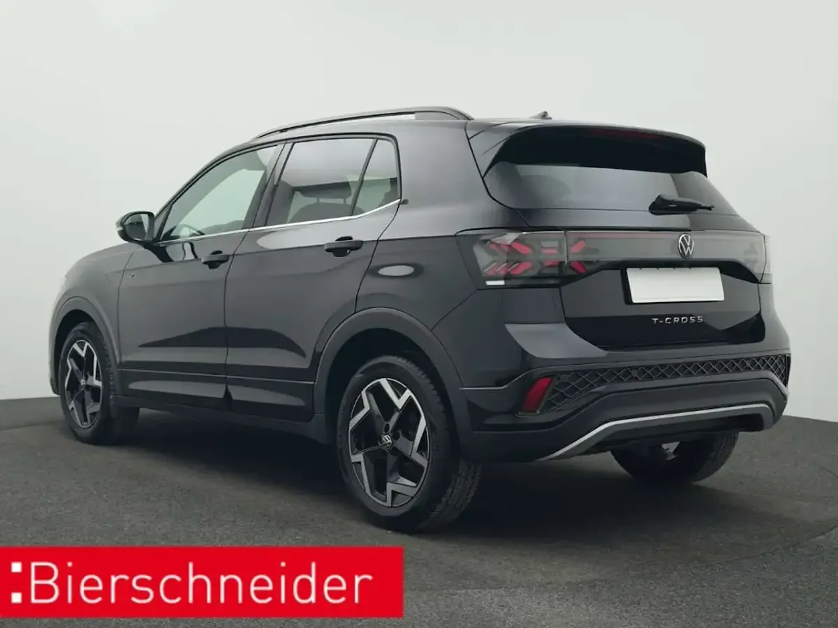 Gebraucht VW T-Cross R-line 150 PS (110 kW) 2025 Schwarz SUV