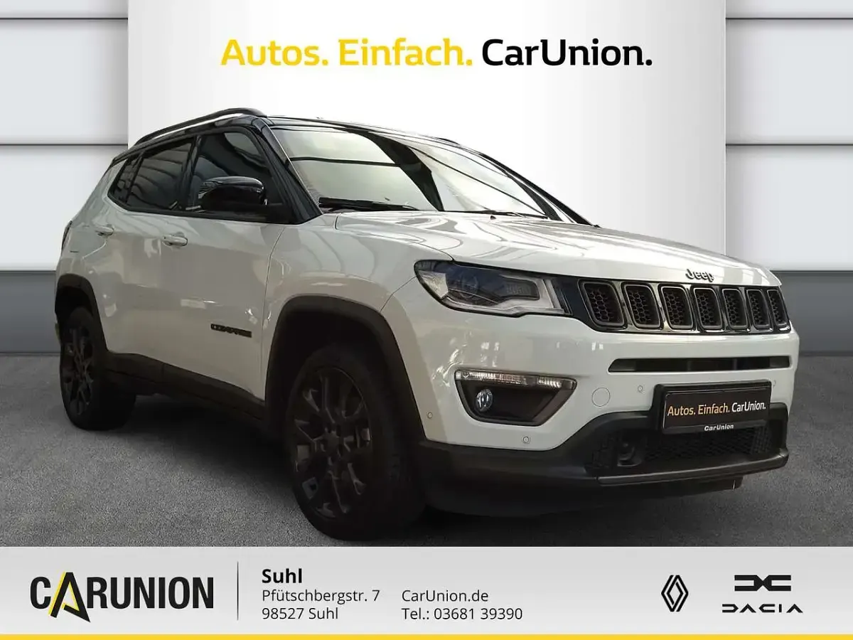 Gebraucht Jeep Compass 241 PS (177 kW) 2021 Zweifarblackierung: dach schwarz SUV