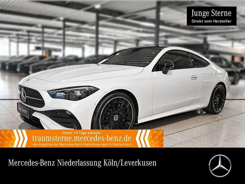 Weiß Gebraucht 2023 Mercedes CLE200 AMG Coupé | 50.990 € (Guter Preis) - Bild 1/3
