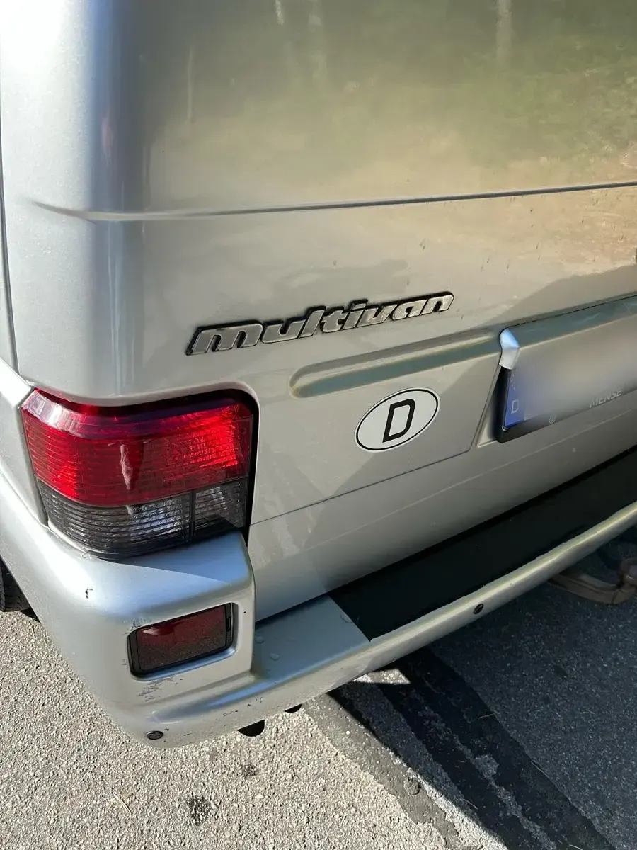 Gebraucht VW Multivan 102 PS (75 kW) 2002 Silber Van / Kleinbus