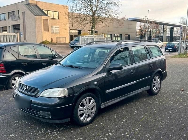 Gebraucht Opel Astra 101 PS (74 kW) 2001 Schwarz Limousine