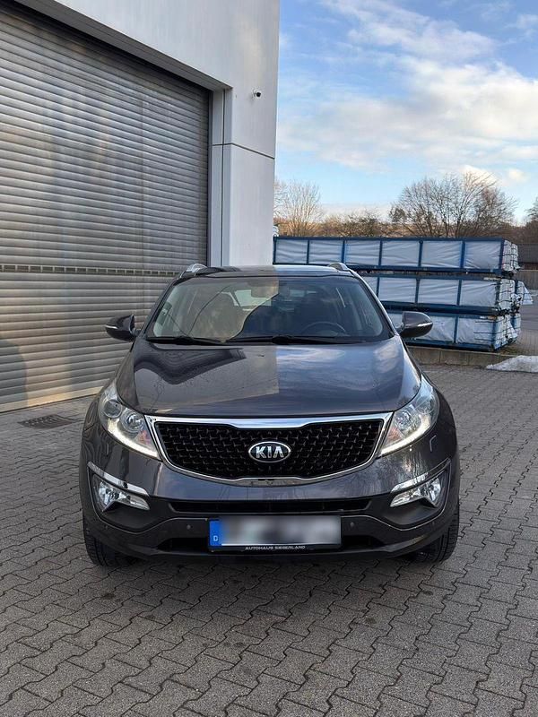Gebraucht Kia Sportage Platinum 136 PS (100 kW) 2015 Grau SUV
