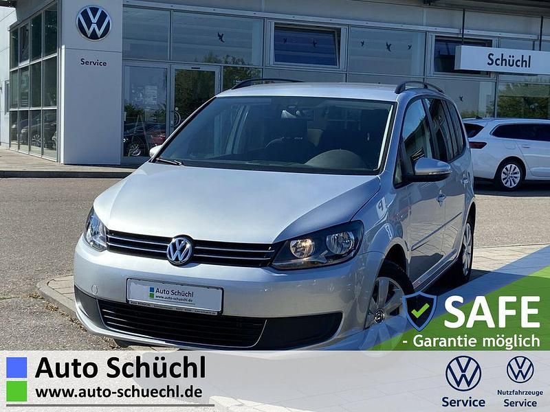 Silber Gebraucht 2014 VW Touran Comfortline Van / Kleinbus | 9.358 € (Fairer Preis) - Bild 1/4