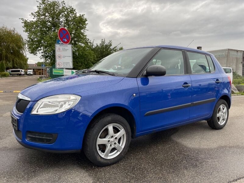 Gebraucht Skoda Fabia Classic 60 PS (44 kW) 2009 Blau Kleinwagen