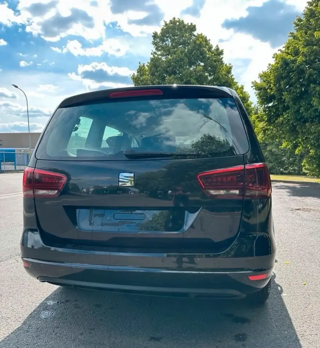 Gebraucht Seat Alhambra 150 PS (110 kW) 2016 Schwarz Van / Kleinbus