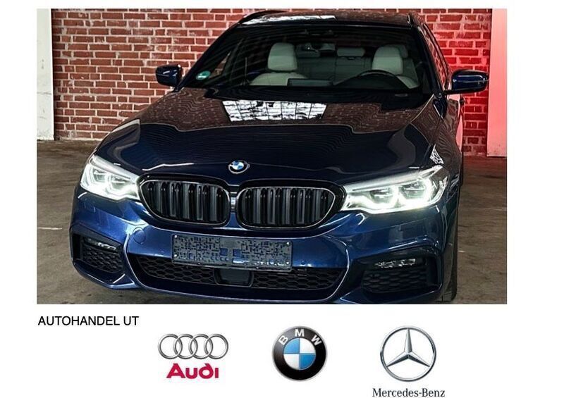 Mediterranblau metallic Gebraucht 2018 BMW 540 M Sport Kombi | 36.900 € (Fairer Preis) - Bild 1/4