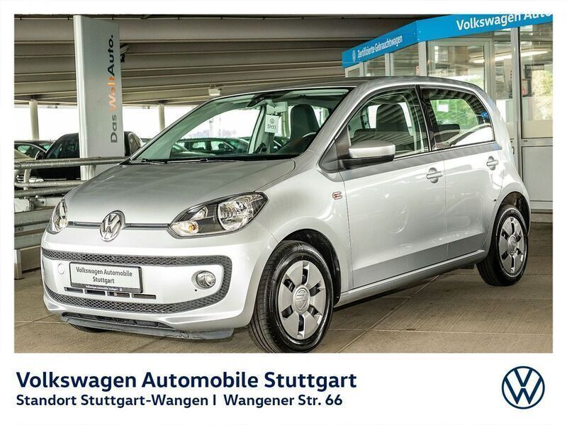 Silber Gebraucht 2015 VW up! move up! Kleinwagen | 8.930 € (Fairer Preis) - Bild 1/4