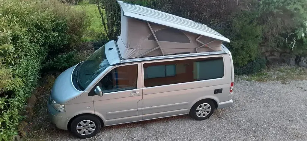 Gebraucht VW California Comfortline 174 PS (127 kW) 2006 Silber Van