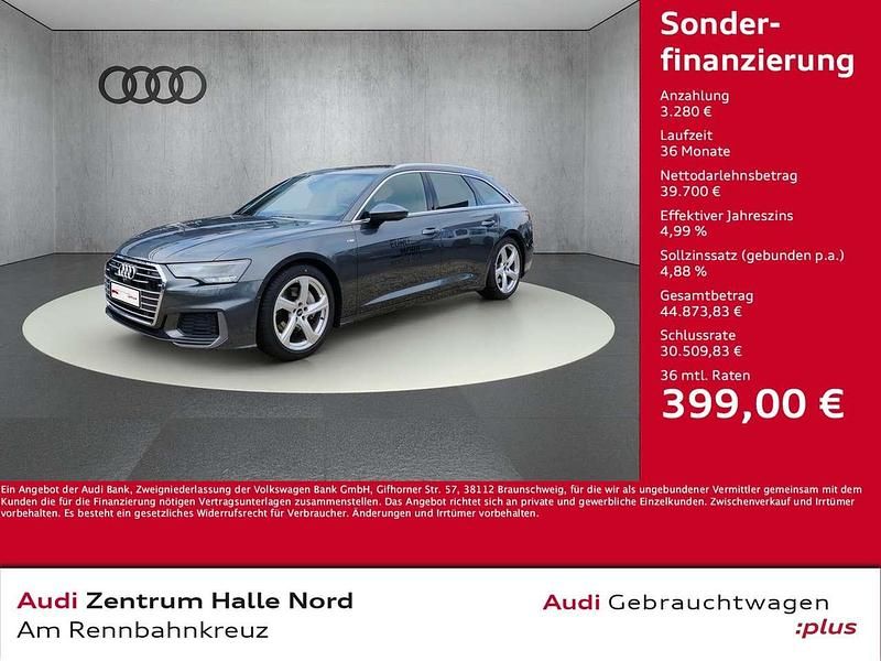 Daytonagrau perleffekt Gebraucht 2023 Audi A6 S-Line Kombi | 42.980 € (Fairer Preis) - Bild 1/4