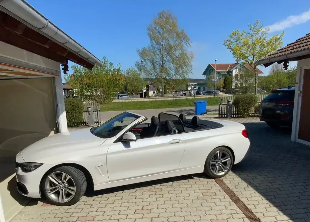 Gebraucht BMW 430 Cabriolet Sport Line 258 PS (189 kW) 2017 Weiß Cabrio
