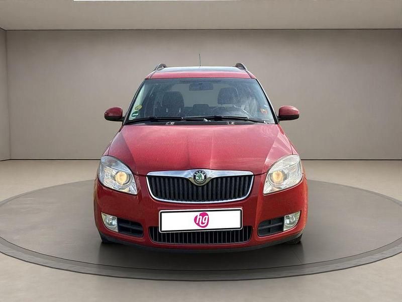 Gebraucht Skoda Roomster 86 PS (63 kW) 2009 Rot Van / Kleinbus