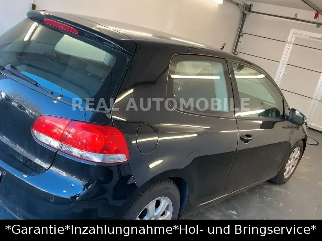 Gebraucht VW Golf VI Comfortline 80 PS (58 kW) 2009 Schwarz Kleinwagen