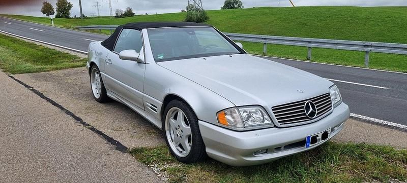 Silber Gebraucht 2001 Mercedes SL500 Cabrio | 15.000 € (Superpreis) - Bild 1/4