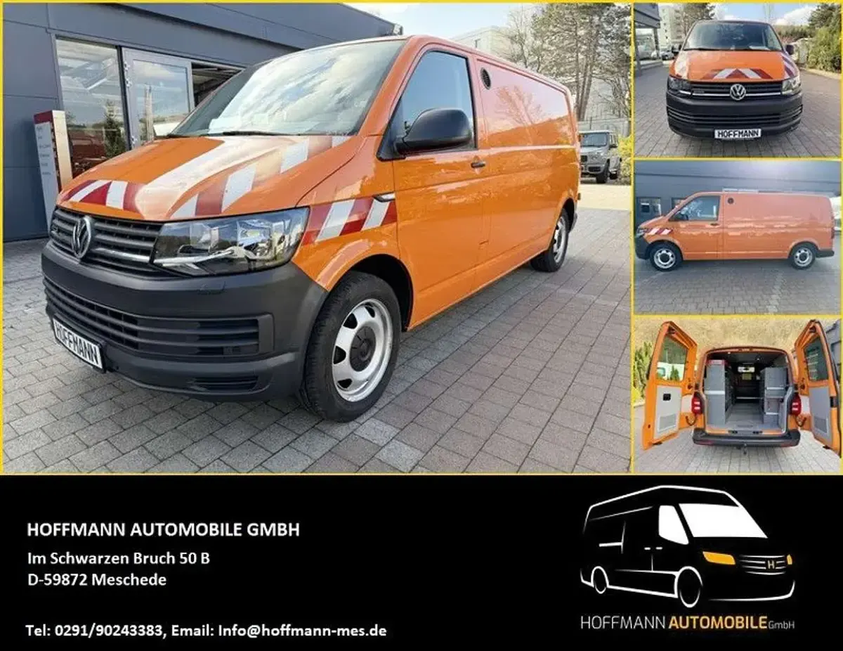 Second-hand VW Transporter 150 CP (110 kW) 2019 Portocaliu Van