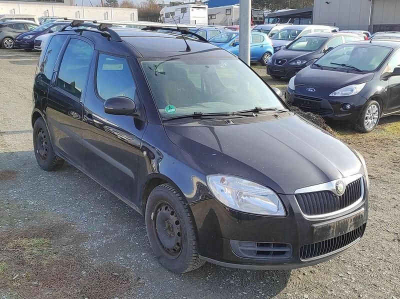 Gebraucht Skoda Roomster 105 PS (77 kW) 2008 Schwarz magic perleffekt Van / Kleinbus