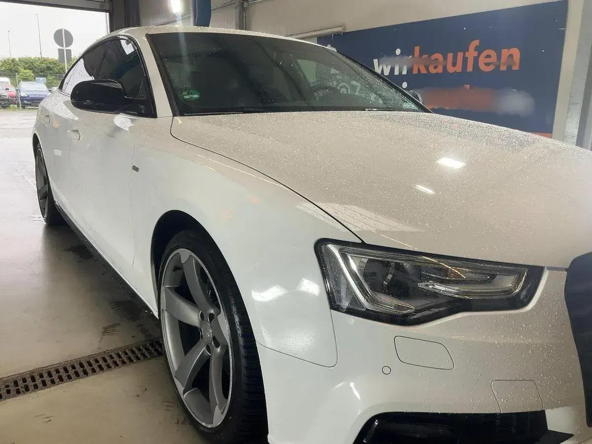 Gebraucht Audi A5 Sportback 170 PS (125 kW) 2015 Weiß Kleinwagen